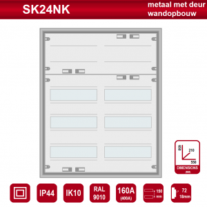 Schotman Elektro B.V. - SEP PRO SK24NK - 72 modulen met klemmenveld