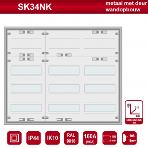 Schotman Elektro B.V. - SEP PRO SK34NK - 108 modulen met klemmenveld