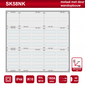Schotman Elektro B.V. - SEP PRO SK58NK - 360 modulen met klemmenveld