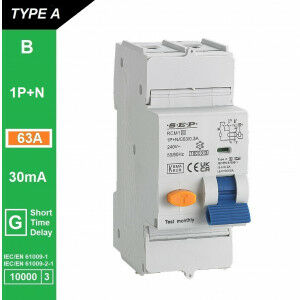 Schotman Elektro B.V. - SEP RCM1 1p+n B-karakteristiek 63A 10kA kortstondig vertraagd AG