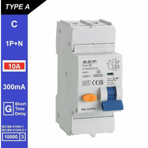 Schotman Elektro B.V. - SEP RCM1 1p+n C-karakteristiek 10A 10kA kortstondig vertraagd AG