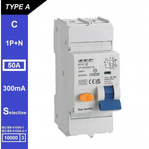 Schotman Elektro B.V. - SEP RCM1 1p+n C-karakteristiek 50A 10kA selectief AS