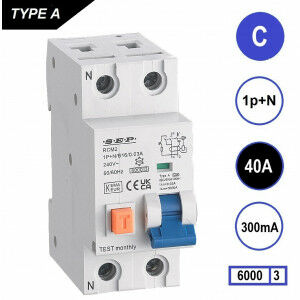 Schotman Elektro - SEP RCM2 aardlekautomaat C40A 6kA