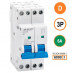 SEP INS36-3D06, installatieautomaat 3p D6 6kA, 36mm, 2 modulen