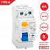 SEP RCD1-2B-08030S, aardlekschakelaar 2p, Type B[S], 10kA, 80A, 300mA