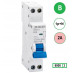 SEP INS18-B02, installatieautomaat 1p+n B2 6kA, 18mm, 1 modulen