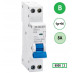 SEP INS18-B08, installatieautomaat 1p+n B8 6kA, 18mm, 1 modulen