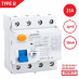 SEP RCDB - Aardlekschakelaar 3p+n, type B, 25A, 30mA, 72mm, 4 modulen