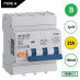 Schotman Elektro B.V. - SEP RCM4 3p+n B 25A 100mA 10kA aardlekautomaat