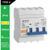 Schotman Elektro B.V. - SEP RCM1 3p+n B-karakteristiek 25A 10kA selectief AS