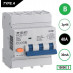 Schotman Elektro B.V. - SEP RCM4 3p+n B 40A 30mA 10kA aardlekautomaat