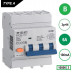Schotman Elektro B.V. - SEP RCM4 3p+n B 6A 100mA 10kA aardlekautomaat
