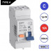 SEP RCM1 aardlekautomaat, 1p+n, C-karakteristiek, 10A, 300mA, 10kA, Type A