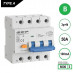 Schotman Elektro B.V. - SEP RCM4 Aardlekautom. 3p+n B50 100mA 6kA