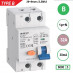 Schotman Elektro B.V. - SEP RCMB type B aardlekautomaat, 1p+n, B, 32A, 6kA
