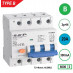 Schotman Elektro B.V. - SEP RCMB type B aardlekautomaat, 3p+n, B, 20A, 300mA, 6kA