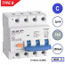 Schotman Elektro B.V. - SEP RCMB type B aardlekautomaat, 3p+n, C, 16A, 300mA, 6kA