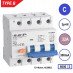 Schotman Elektro B.V. - SEP RCMB type B aardlekautomaat, 3p+n, C, 32A, 300mA, 6kA