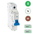 SEP INS1 inst.aut  1p - B - 4A - 10/15kA