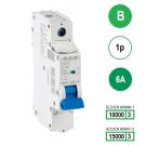 SEP INS1 inst.aut  1p - B - 6A - 10/15kA