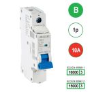 SEP INS1 inst.aut  1p - B - 10A - 10/15kA