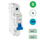 SEP INS1 inst.aut  1p - B - 20A - 10/15kA