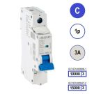 SEP INS1 inst.aut  1p - C - 3A - 10/15kA