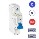 SEP INS1 inst.aut  1p - C - 100A - 10/15kA