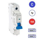 SEP INS1 inst.aut  1p - C - 10A - 10/15kA