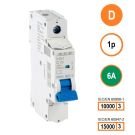 SEP INS1 inst.aut  1p - D - 6A - 10/15kA