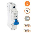 SEP INS1 inst.aut  1p - D - 16A - 10/15kA