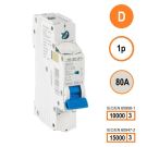 SEP INS1 inst.aut  1p - D - 80A - 10/15kA