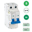 SEP INS1 inst.aut  1p+N - B - 6A - 10/15kA