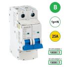 SEP INS1 inst.aut  1p+N - B - 25A - 10/15kA