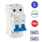 SEP INS1 inst.aut  1p+N - C - 100A - 10/15kA