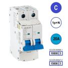 SEP INS1 inst.aut  1p+N - C - 20A - 10/15kA