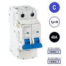 SEP INS1 inst.aut  1p+N - C - 40A - 10/15kA