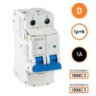 SEP INS1 inst.aut  1p+N - D - 1A - 10/15kA