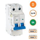 SEP INS1 inst.aut  1p+N - D - 6A - 10/15kA