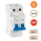 SEP INS1 inst.aut  1p+N - D - 100A - 10/15kA