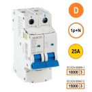 SEP INS1 inst.aut  1p+N - D - 25A - 10/15kA