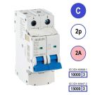 SEP INS1 inst.aut  2p - C - 2A - 10/15kA