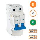 SEP INS1 inst.aut  2p - D - 6A - 10/15kA