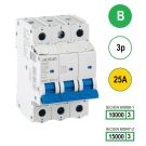 SEP INS1 inst.aut  3p - B - 25A - 10/15kA