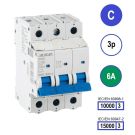 SEP INS1 inst.aut  3p - C - 6A - 10/15kA