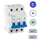 SEP INS1 inst.aut  3p - C - 8A - 10/15kA