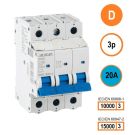 SEP INS1 inst.aut  3p - D - 20A - 10/15kA