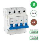 SEP INS1 inst.aut  3p+N - B - 4A - 10/15kA