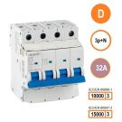 SEP INS1 inst.aut  3p+N - D - 32A - 10/15kA