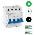 SEP INS1 inst.aut  4p - B - 1A - 10/15kA
